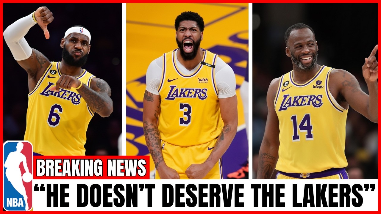 Anthony Davis And LeBron React To Draymond Green’s Lakers Trade — Mixed ...