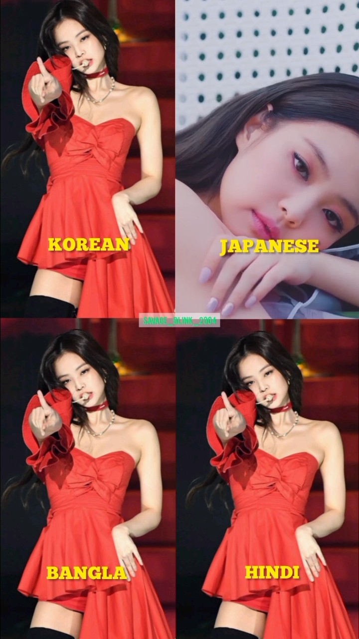 JENNIE - SOLO in different languages #shorts #jennie #jisoo #lisa #rosé #blackpink