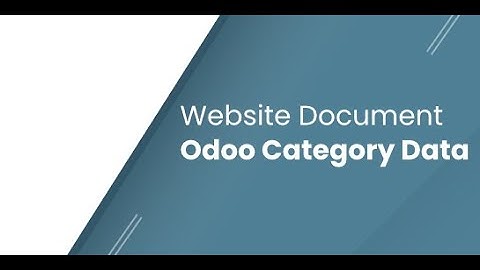 Odoo Apps - Website Document Odoo Category Data | Odoo 15