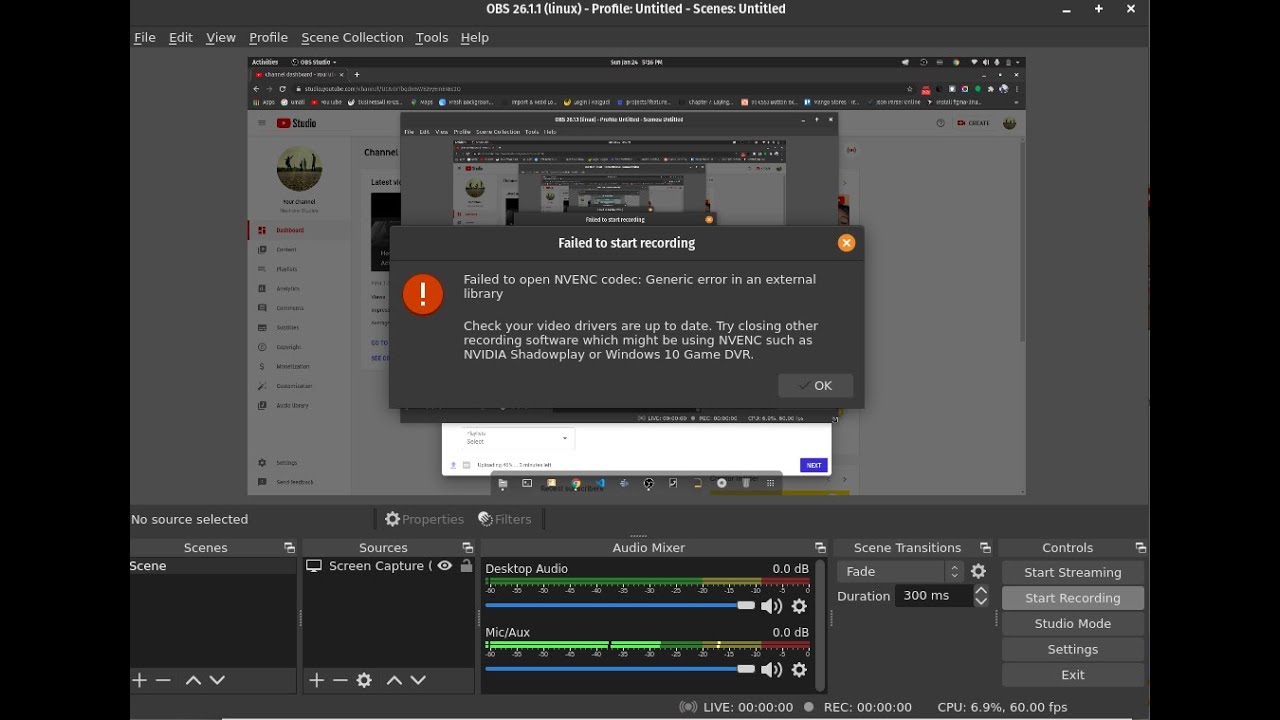 Obs Studio Failed To Open Nvenc Codec Discount, SAVE 33% 