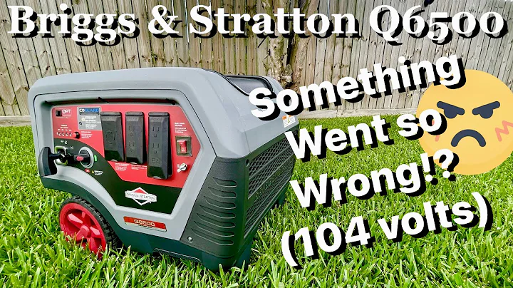 Unbiased Review of Briggs & Stratton Q6500W Inverter Generator