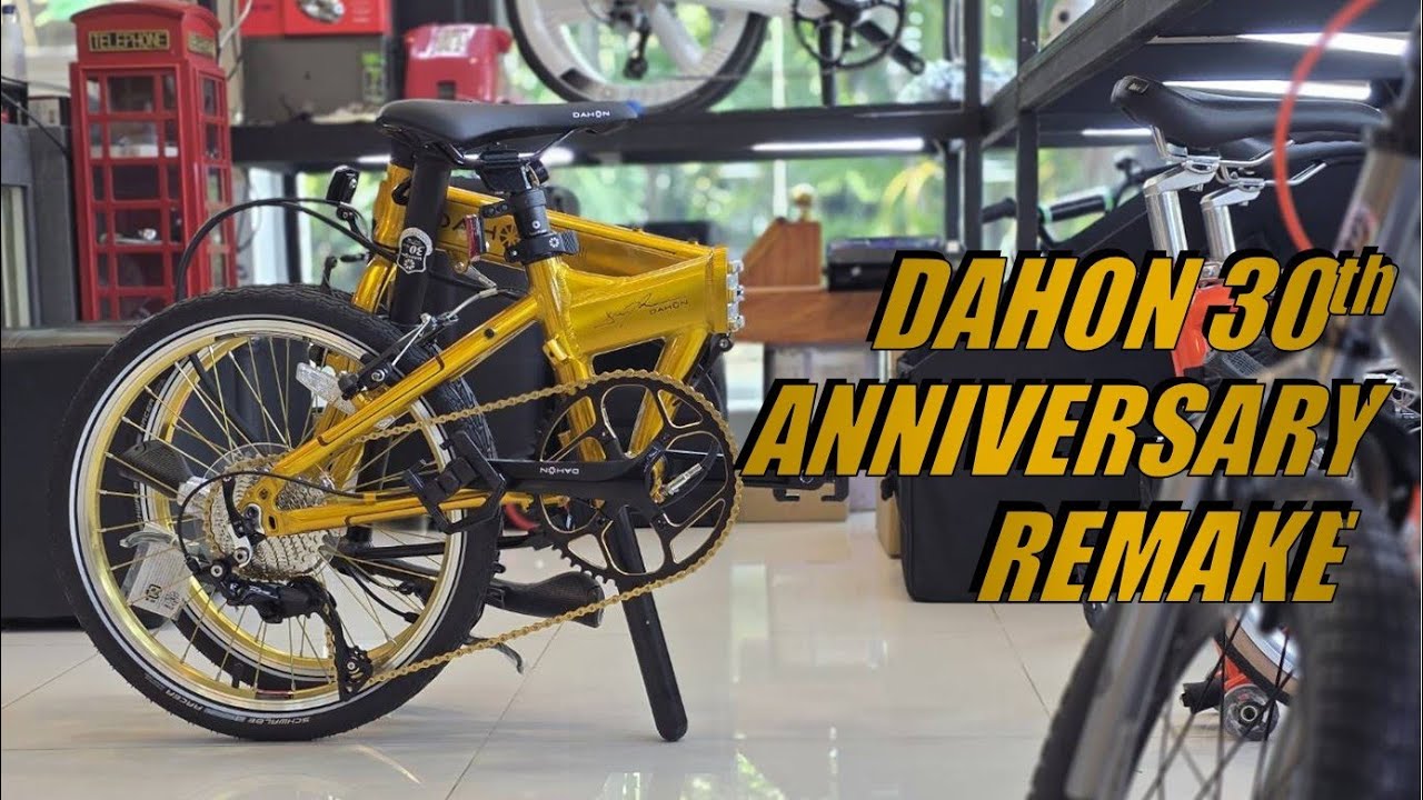 DAHON 30TH ANNIVERSARY REMAKE got gold worth less than 30,000