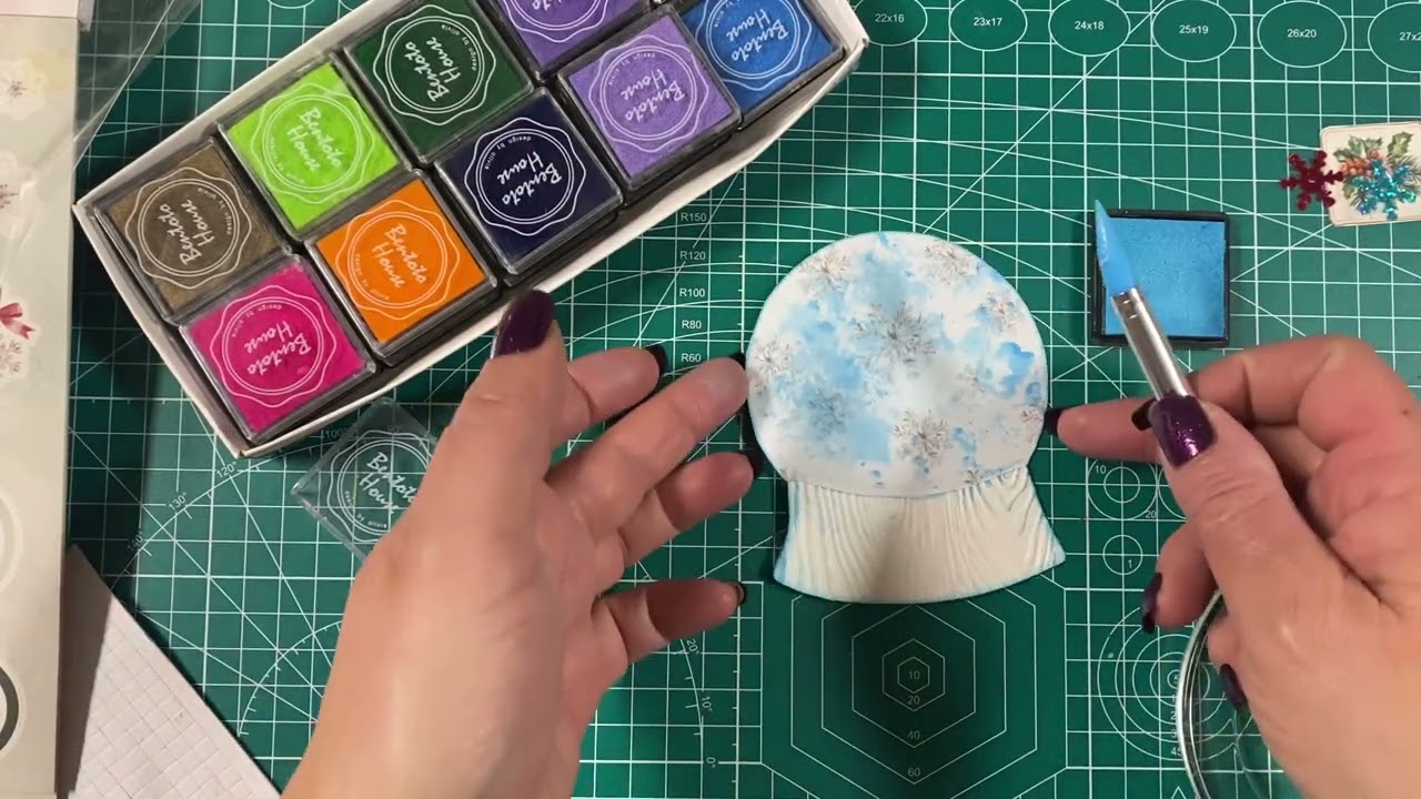 Boule à neige N’11 @christelleyoungyoungcrea1723 