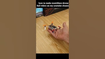 how to make matchbox drone at home #easyexperiment #drone#howtomake