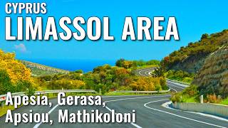 4K Driving in Limassol Area - Cyprus