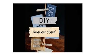 DIY Reminder Stand || Sticky Notes || Simple and Easy || Artsy Buzz screenshot 2