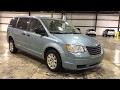 2008 Chrysler Town &amp; Country Manual Rear Entry Wheelchair Mobility Accessible - Musical Walk Around