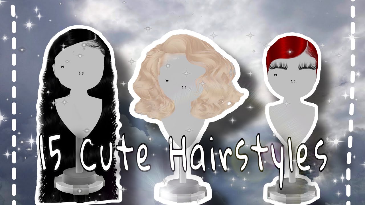 15 Fav Cute Hairstyles 💕😍 | IMVU - YouTube
