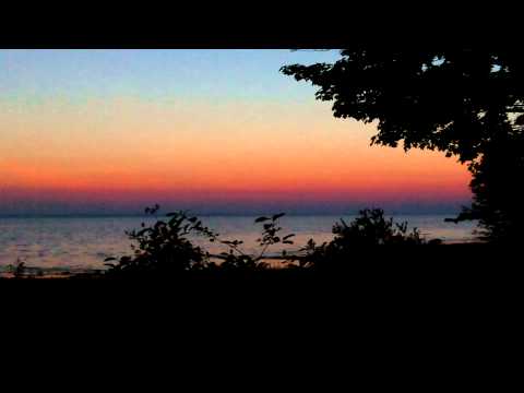 Timelapse Sunset into Lake Michigan, made using a Raspberry Pi + camera