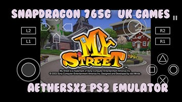 My Street | Aethersx2 PS2 Emulator | Android Snapdragon 765G | Gameplay | (Uk Games)