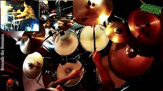 SEPULTURA - Beneath the Remains (drum cover by Demogorgon Malignum) #sepultura #igorcavalera #drums