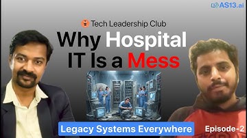 Why Hospital IT Is Broken — And How AI Is Changing It | Tech Leadership Club | Episode 2