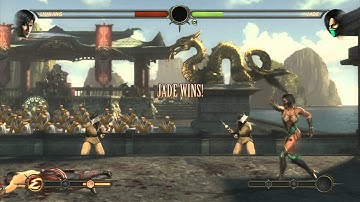 MORTAL KOMBAT 2010: LIU KANG vs JADE (Jade FATALITY)