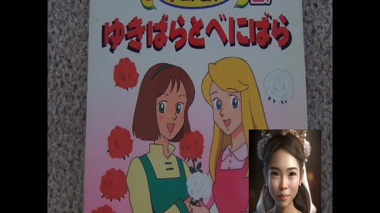 ゆきばらとべにばら Snow-White and Rose-Red【読み聞かせ】 日本語の 