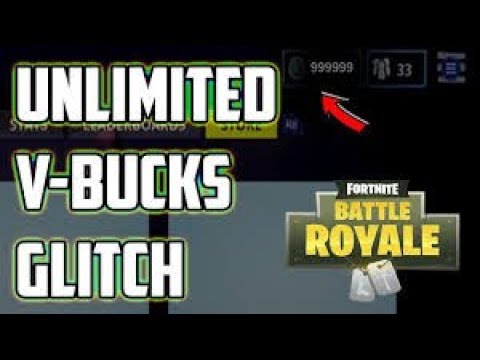 New Glitch Fortnite V Bucks A L Infini - 