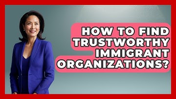 How To Find Trustworthy Immigrant Organizations? - Middle East Migraters