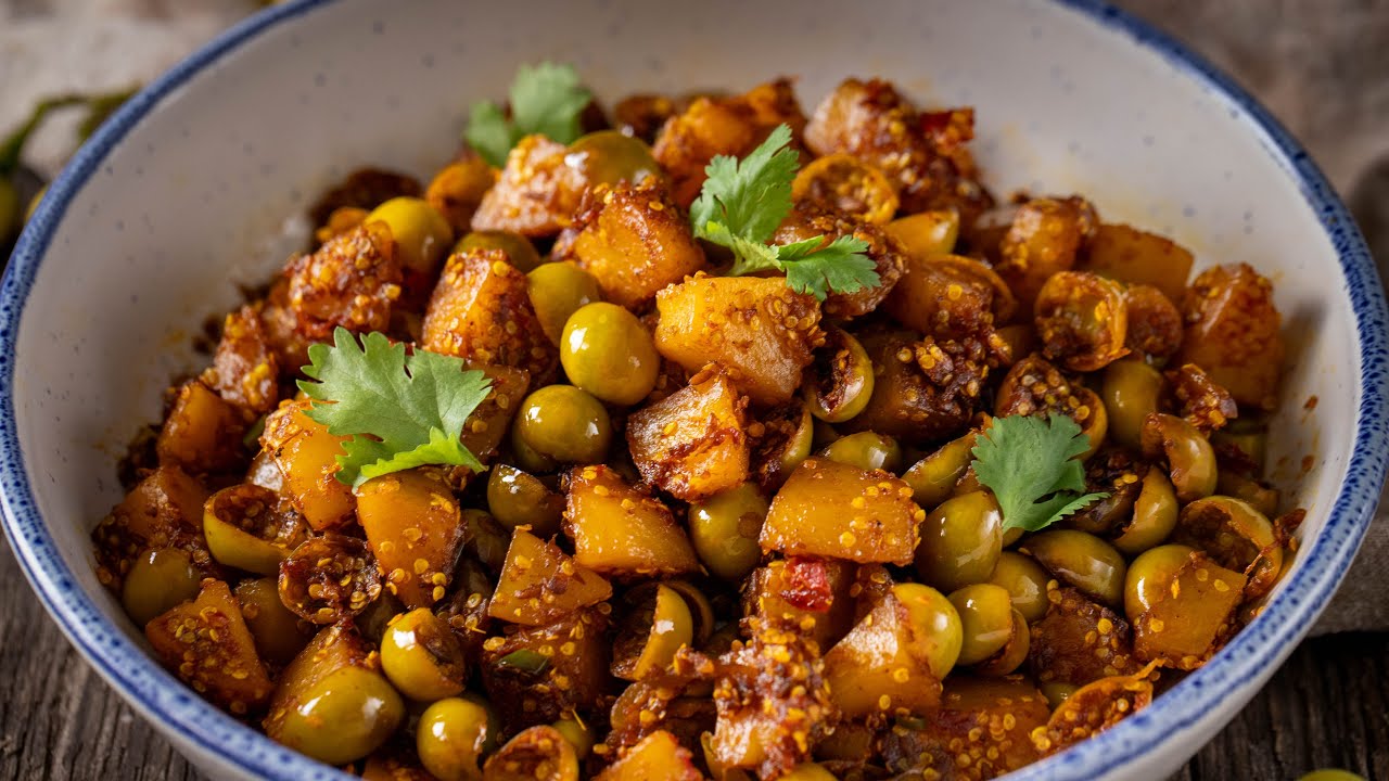 Turkey Berry and Potato Curry