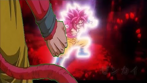 SSJ4 Goku(GT) VS SSJ4 Goku(Daima)|Requested by @stevenpaulboii