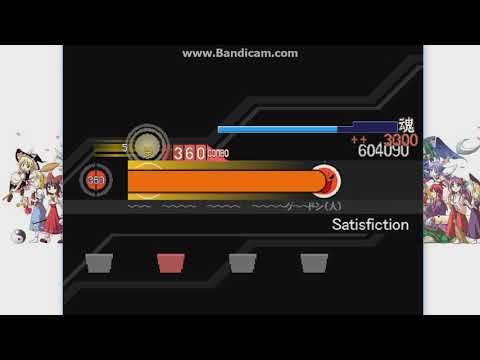 【太鼓さん次郎創作譜面】Satisfiction【グルーヴコースター】
