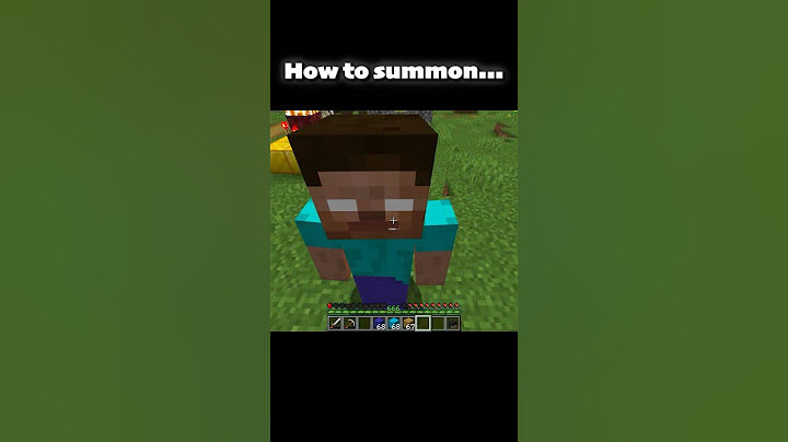 How to summon Herobrine #minecraft #shorts