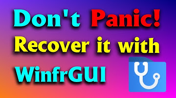Recover Deleted Files FREE with WinFRGUI