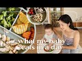 What my baby eats in a day simple  easy meals