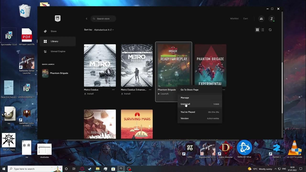 How to uninstall the Epic Games Launcher from your PC or Mac, along with  all of its games