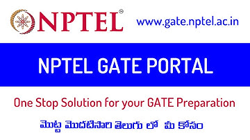 NPTEL GATE Portal | GATE Preparation | Free GATE Course | EnggClasses