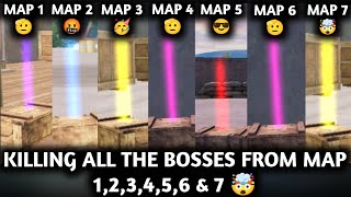 KILLING ALL BOSSES From MAP 1,2,3,4,5,6 & 7 🤯 МЕТРО РОЯЛЬ Chapter 18