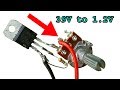 How to regulate DC volt, adjustable 1.2 to 39V diy DC power supply
