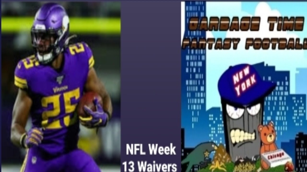 Will Alexander Mattison Get Fantasy Teams to Playoffs? Week 13 Waivers.