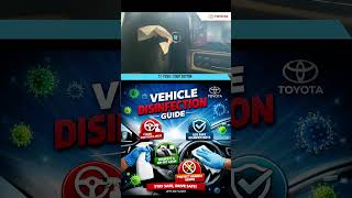 Toyota Vehicle Disinfection Guide #toyota #toyotaphilippines #catalytx #timelineph #timelineprod