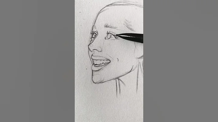 Here is a #pencilsketch of #arianagrande in her @Swarovski commercial ! #drawing #artist
