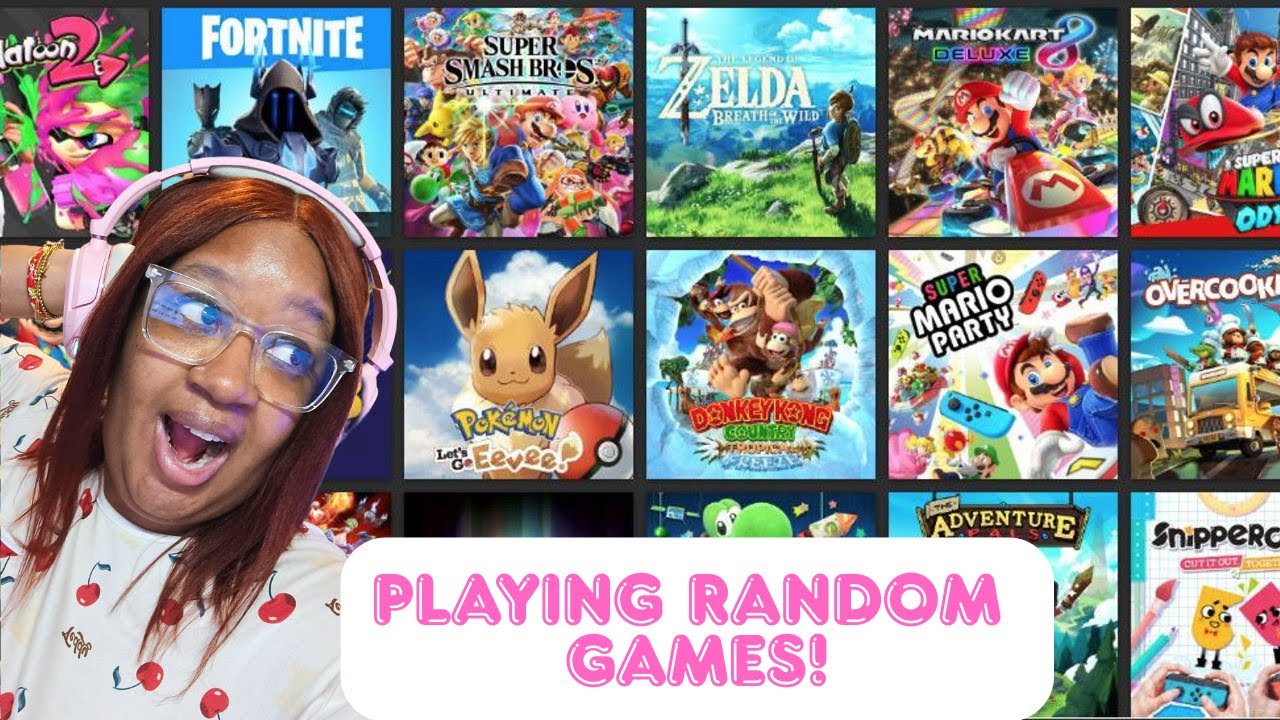 Random Based Games PLAYING RANDOM GAMES! 🎮😍| ROAD TO 100 👑 - YouTube