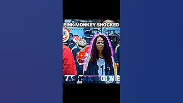 player 212 Sigma girl | pink guard shocked | squid game edit #shorts #squidgame