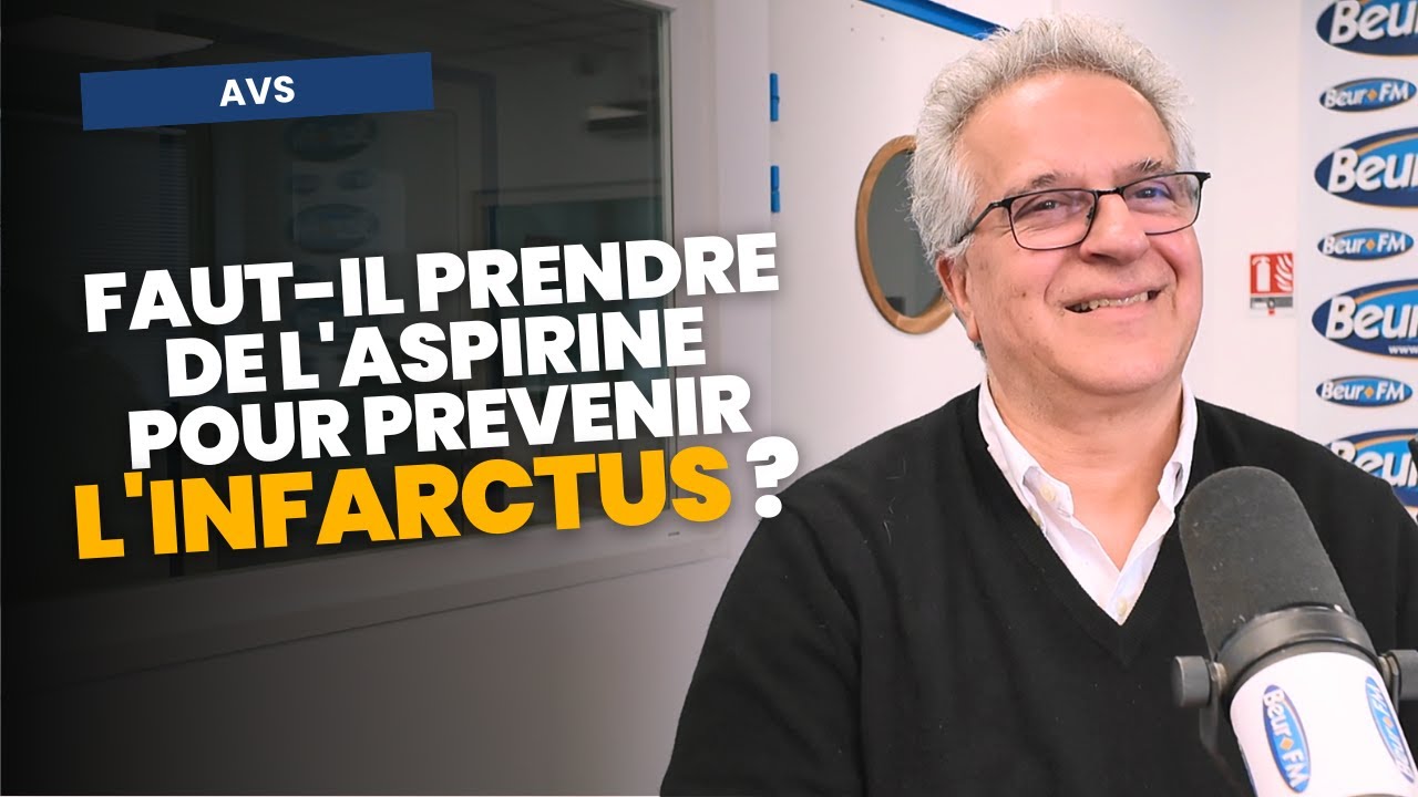 Faut-il prendre de l'aspirine pour prévenir l'infarctus ? - Pr Ariel Cohen