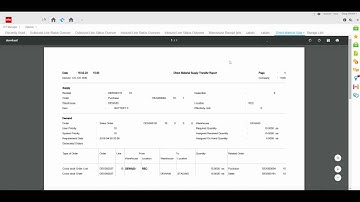 Cross Docking with Direct Material Supply