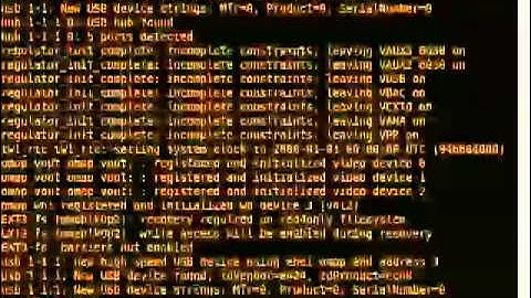 Minimal-FS booting on PandaBoard