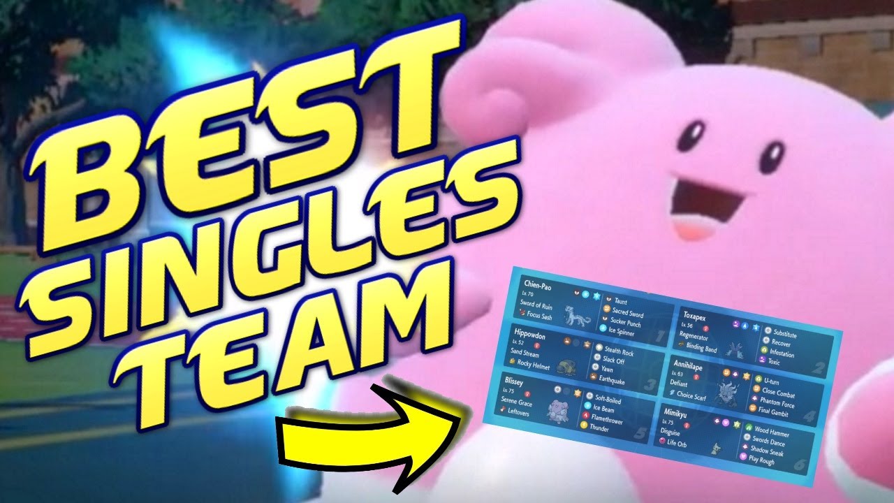 BEST Singles TEAM! Pokemon Scarlet and Violet Competitive 6v6 Smogon OU