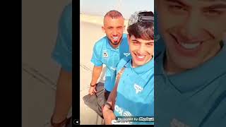 سناب محمد علي عبود وفهد طالب 😂💙🧿🦅+تصميم للفيديو تربع بگلبي وحبيت انشره🥺💙🦅#محمد_علي_عبود #فهد طالب