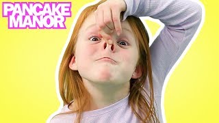 Head Shoulders Knees and Toes | Nursery Rhyme Song for Kids | Pancake Manor