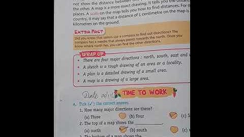 Class 3 Sub Evs lesson 13 Locating a place