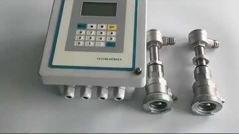 TF1100-EI insertion ultrasonic flow meter
