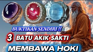 MERINDING !! UANG DATANG SENDIRI ?? 3 BATU AKIK SAKTI PENARIK REJEKI & PENGASIHAN.APA SYARATNYA ??