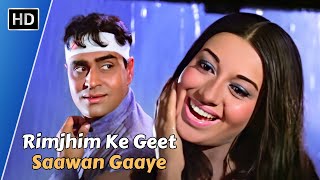 Rimjhim Ke Geet Sawan Gaye | Anjaana (1969) | Rajendra Kumar, Babita | Lata Mangeshkar, Mohd Rafi