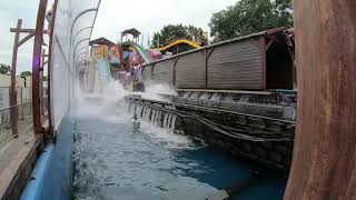 Kirmes Fahrgeschäft Wasserbahn Wildwasser 2 Volksfest Nürnberg 2019 Onride Offride