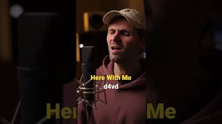 Here With Me - Acoustic Version (d4vd) #shorts #herewithme #cover #coversong