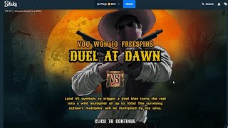 Wanted Dead or a Wild DUEL Bonus (Hacksaw Gaming)