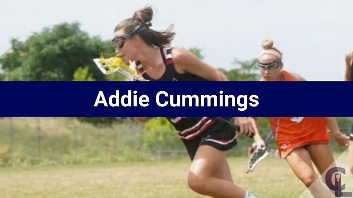 Addie Cummings Lacrosse Highlights - NJ 2022 - Att