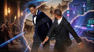 Will Smith Slapping Chris Rock But It’s A Multiverse Glitch